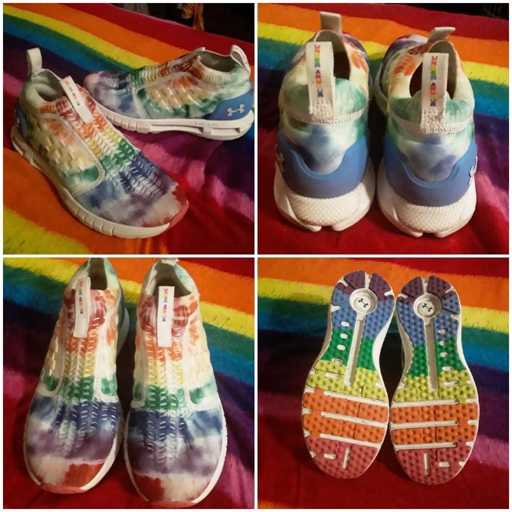 Under Armour Mens Size 7 Multicolor Exercise Shoes
